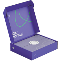 Boîte d'expédition en carton ondulé pliable en gros, personnalisable avec impression couleur et logo sur mesure