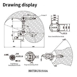 Bras robotisé industriel à six axes pour soudage par pulvérisation, manipulation, moulage sous pression, estampage et moulage par injection - Product Image 3