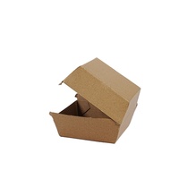 Cajas para Hamburguesas de Cartón Corrugado Biodegradable y Ecológico, Personalizadas al por Mayor, con Recubrimiento UV, Aptas para Alimentos