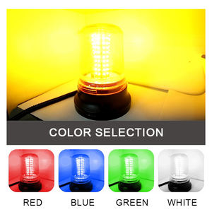 Feux d'avertissement LED clignotants étanches DC10-30V 18W 90 LED, lampe de sécurité, balise LED stroboscopique pour toit, feux d'avertissement pour situations d'urgence - Product Image 2