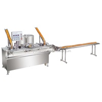 Machine à crème ou à confiture bicolore pour sandwich à biscuits Machine à fabrication de pain