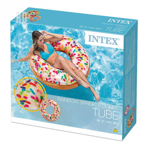 <span class=keywords><strong>INTEX</strong></span> 56263 <span class=keywords><strong>Flotador</strong></span> Inflable <span class=keywords><strong>Donut</strong></span> con Diseño de Chispas - Product Image 6