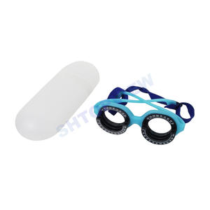 Shtoew – monture de lunettes d'essai pour enfants, Rb 307, bleu lac, ovale, monture complète, lentille remplaçable pour examens oculaires - Product Image 1