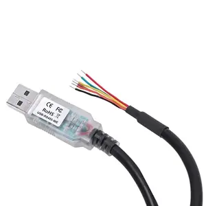 OEM/ODM FTDI çip usb TX/RX LEDs çıplak tel End ile kabloyu açmak için bir RS485