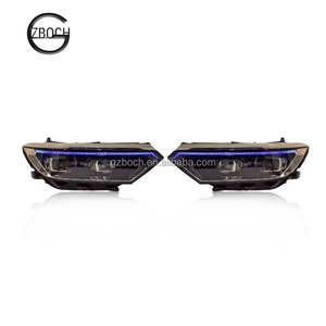 Ensemble de phares pour <span class=keywords><strong>Volkswagen</strong></span> Magotan B8 16-19, ensemble de lampes avant de voiture, conversion LED, clignotants séquentiels matriciels - Product Image 2