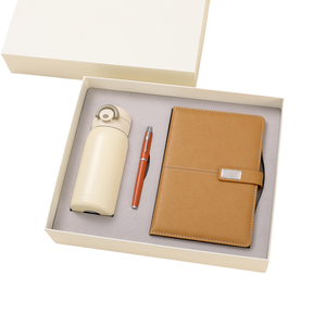 Ideas de Cajas de Regalo de Lujo Personalizadas al por Mayor 2026: Cuaderno A5 de Cuero PU con Bolígrafo, Taza Térmica, Tapa Rebotable y Set de Regalo Novedoso - Product Image 2