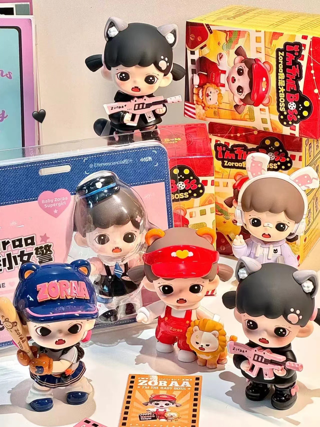 New Brand Baby Zorra Fourth Generation PVC Blind Box Toy Doll