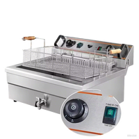 Four à friteuse à air commercial certifié CE 220V pour la cuisson rapide Source d'alimentation électrique pour la préparation de collations avec de la farine de blé