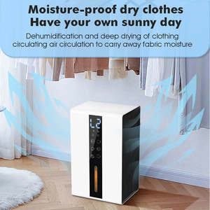 Deshumidificador silencioso, ajustable, mini, portátil, comercial, inteligente, para el hogar y el invernadero. - Product Image 3