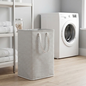 <strong>Large</strong> Collapsible Laundry <strong>Basket</strong> 75L 100L Freestanding Waterproof Clothes Hamper <strong>Storage</strong> with Easy Carry Handles for Clothes - Product Image 1