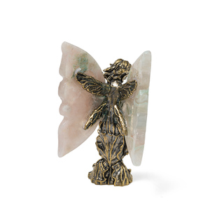Ángel <span class=keywords><strong>de</strong></span> Amatista Natural con Diseño <span class=keywords><strong>de</strong></span> Flor <span class=keywords><strong>de</strong></span> Cerezo para Calma, Protección Energética y Positividad, Decoración para el Hogar - Product Image 6
