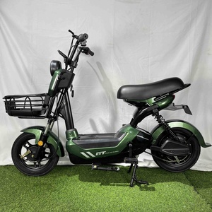 Bicicleta Eléctrica de Ciudad para Adultos, 350W 48V, con Batería de Plomo-Ácido, Scooter Eléctrico de Dos Ruedas, Venta al Por Mayor de Fábrica - Product Image 3