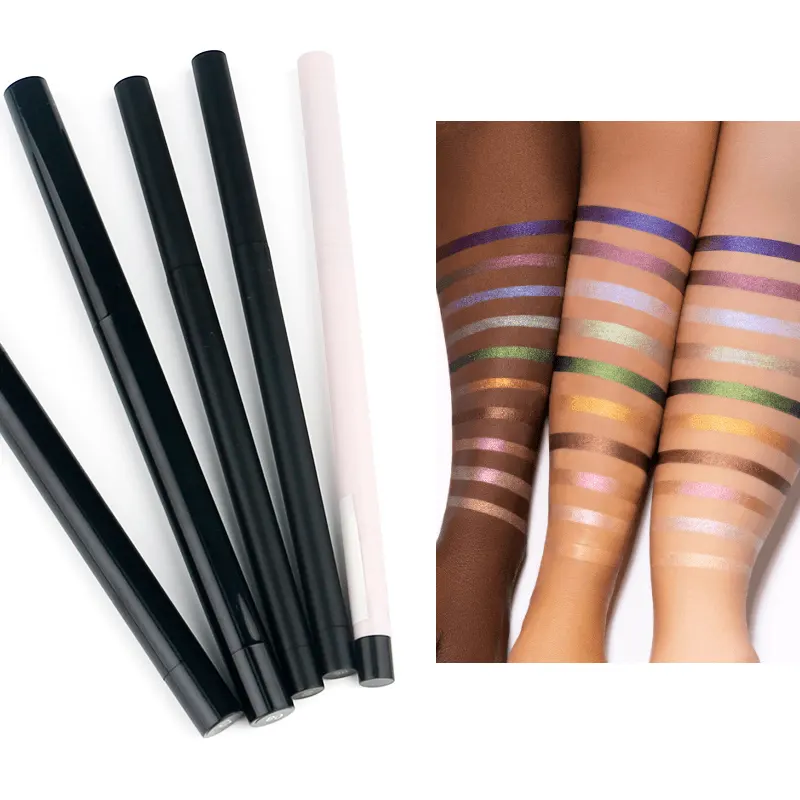 Makeup chameleon eyeliner multi chrome eye liner pouch stick face makeup pencil for kids