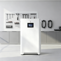Stock UE Kit hybride DIY 14-17 kWh pour réseau, batterie LiFePO4 48V/51.2V empilable murale, modèle T30 SUPSRSAFE, sortie 50 kW