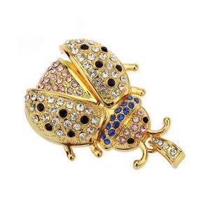 JASTER Ổ <span class=keywords><strong>Usb</strong></span> Flash Hình Bọ Cánh Cứng Tinh Thể 4Gb 8gb16gb 32Gb 64Gb Cle <span class=keywords><strong>Usb</strong></span> 2.0 3.0 Thẻ Nhớ Kim Loại - Product Image 3