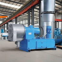 Centrifugeuse de poussée d'acier inoxydable de piston à deux étages de machine centrifuge de asséchage de sel