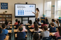 Pantalla Plana Interactiva de 86 Pulgadas, 4K, Android Smart Board para Aulas Grandes