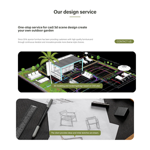 AJUNION Modernes Luxus-Ecksofa-Set für den Außenbereich Aluminium-Gartenmöbel-Sofa-Ess-Set mit aufsteigendem Tisch und Bank - Product Image 4