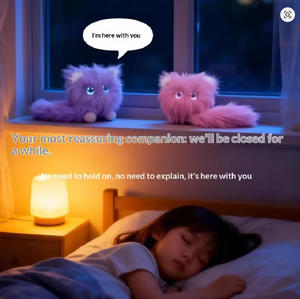 Nuevo Robot de Peluche Interactivo con IA 2026: Gato Peludo, Compañero de Aprendizaje y Crecimiento, Muñeco Grande y Relajante - Product Image 2