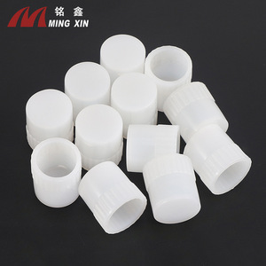 Tornillo para Muebles de Plástico Ming Xin de 12 mm, Blanco, con Rueda Excéntrica, Accesorio de Ferretería - Product Image 1