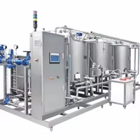 Línea de Producción Automática y Eficiente de Bebidas Carbonatadas, Tanque de Mezcla de Jarabe de CO2, Máquinas de Llenado y Tapado