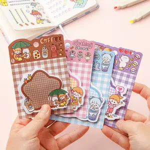 Văn phòng phẩm văn phòng dính ghi chú tùy chỉnh in Memo Pads đáng yêu xách tay hàng ngày kế hoạch ghi lại Memo Pads