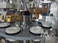 Machine automatique de remplissage et de scellage de tubes souples en plastique pour crème cosmétique, dentifrice, lotion, pour emballages de tubes de 1 à 300 ml