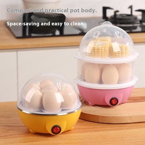 <span class=keywords><strong>Cuiseur</strong></span> à œufs portable et rapide, double couche, simple, avec arrêt automatique, capacité de 1 à 12 œufs, idéal pour le petit-<span class=keywords><strong>d</strong></span>éjeuner matinal - Product Image 5