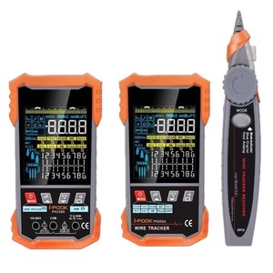 Multifunctional network cable tester, network cable length tracing, <b>PoE</b> connection, <b>switch</b> blinking, multimeter measuring - Product Image 1