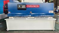 Cizalla hidráulica CNC QC12K 6x3200 eficiente | Máquina cortadora de placa de metal con función de memoria de apagado