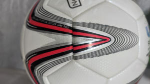 Palloni da <span class=keywords><strong>Calcio</strong></span> Personalizzati in Pelle Lucida con Motivo a Stella Fornitura Diretta dai Produttori Palloni da Gara Economici - Product Image 3