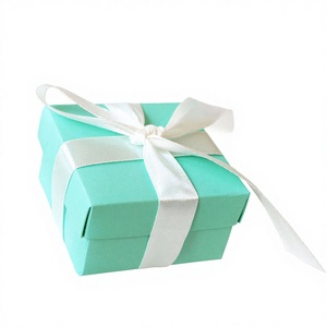 <b>Wedding</b> Gift <b>Boxes</b> Recycled Materials Kraft Paper DIY Assembly Rigid Small Treat <b>Boxes</b> for Guest Favors - Product Image 2