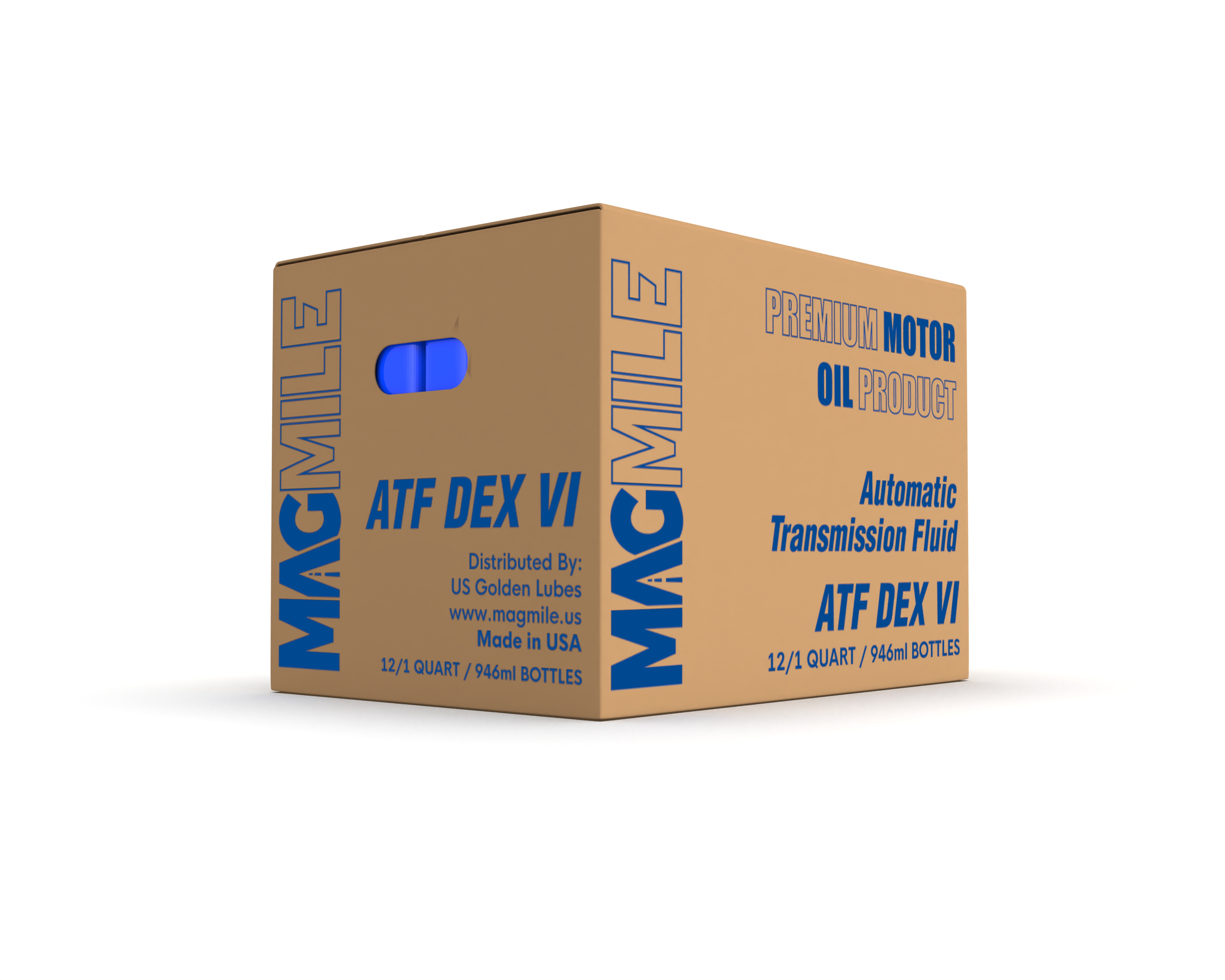 Magmile Full Synthetic Anti-Wear ATF DEX VI SAE Transmission Fluid 12 Bottles/Quarts US Auto Parts Image 3