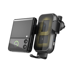 <span class=keywords><strong>Chargeur</strong></span> de <span class=keywords><strong>voiture</strong></span> sans fil universel à <span class=keywords><strong>induction</strong></span> automatique 15W avec capteur intelligent, QC3.0 5V/1A, pour support de téléphone Z Flip, directement de l'usine - Product Image 1