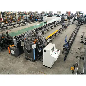 ماكينة خط إنتاج قطع وثقب معدني CNC للأسطوانات البرجية من سلسلة JGX للدعم الرقمي للعدسات بزاوية العلامات من الفولاذ بجودة عالية