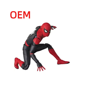 Personalizzato <span class=keywords><strong>Spiderman</strong></span> in PVC Mini Figure di film d'azione Marvel personaggio dei cartoni animati giocattolo per auto ornamenti scatola di imballaggio incluso - Product Image 2