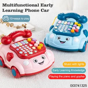 Montessori Telephone Baby Electronic Music Toys And Baby Products From 12 To 18 Months