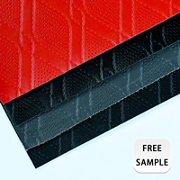 Revêtement en cuir PVC écologique pour intérieur automobile avec perforations pour canapé, siège de voiture, golf, textile décoratif pour la maison, élastique
