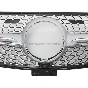 Parrilla Delantera Plateada Sky Star para Mercedes Benz <span class=keywords><strong>GLE</strong></span> W292 350 <span class=keywords><strong>AMG</strong></span> <span class=keywords><strong>43</strong></span> 63 Coupé Versión Alta 2016 2017 2018 <span class=keywords><strong>2019</strong></span> - Product Image 6