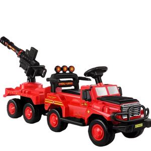 รถของเล่นไฟฟ้าสําหรับเด็กอเนกประสงค์ 8 ล้อพร้อมปืนเป็นที่นิยมในกลุ่มเด็กรายการของขวัญ Unisex ที่ใช้แบตเตอรี่ - Product Image 1