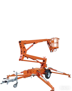 מעלית עכביש חשמלית חדשה המורכבת על גרור, זרוע טלסקופית, בסיס גלגלים 3050 מ', מרווח מרווח מהקרקע 0.06 מ', גובה מקסימלי 18 מ', שולחן 1350x830 - Product Image 3