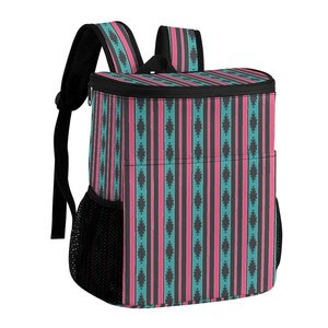 Nouveau en Stock Support Personnalisé Western Plaid Camo Vache Imprimer Camping En Plein Air Pique-Nique <span class=keywords><strong>Isotherme</strong></span> <span class=keywords><strong>Sac</strong></span> <span class=keywords><strong>À</strong></span> <span class=keywords><strong>Dos</strong></span> <span class=keywords><strong>Avec</strong></span> Poches Latérales - Product Image 4