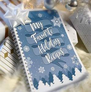 Livre <span class=keywords><strong>de</strong></span> <span class=keywords><strong>recettes</strong></span> <span class=keywords><strong>de</strong></span> vacances/Mes <span class=keywords><strong>recettes</strong></span> <span class=keywords><strong>de</strong></span> vacances préférées/Remplissez le journal <span class=keywords><strong>de</strong></span> <span class=keywords><strong>recettes</strong></span>, Wire-O - 100 pages, 8.5 ''X 11'' - Product Image 6