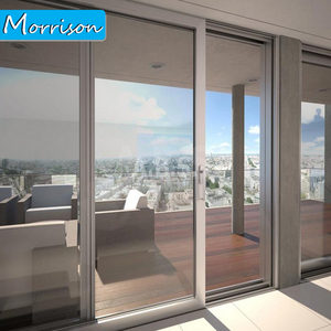 Nouveau Design Avant EN PVC Porte Coulissante En Verre pour <span class=keywords><strong>Balcon</strong></span> de Villa avec <span class=keywords><strong>Grand</strong></span> Prix - Product Image 1