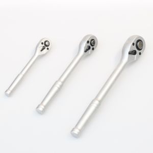 ชุดประแจวงล้อแบบขัดเงาเต็มตัว 3 ชิ้น ขนาด 1/4'' 3/8'' 1/2'' หัวขับ 72 ฟัน แบบปลดเร็ว - Product Image 1