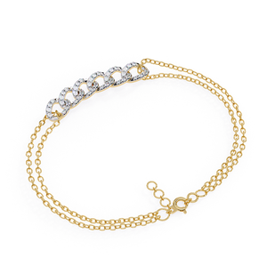 Elegantes Pulseras de Oro para Mujer, Estilo Minimalista, Superficie Brillante, Joyería para Uso Diario, Regalo Ideal - Product Image 2