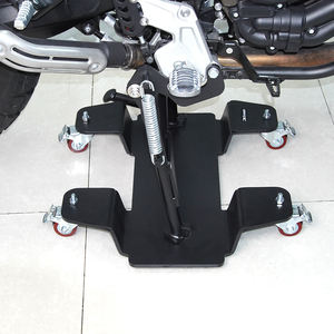 Waximoto Fit pour moto universelle <span class=keywords><strong>Center</strong></span> Bike <span class=keywords><strong>Stand</strong></span> Mover Dolley Aftermarket 360 degrés Castor Heavy Duty Bike <span class=keywords><strong>Dolly</strong></span> - Product Image 5