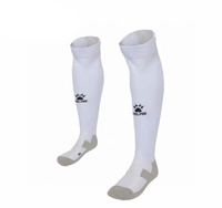Chaussettes de football montantes antidérapantes en coton respirant pour le sport