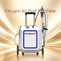 Appareil professionnel de peeling à jet d'oxygène pour le rajeunissement des peaux endommagées par le soleil, machine de peeling à jet d'oxygène professionnelle pour le rajeunissement cutané