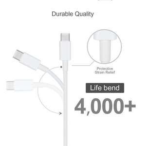 1m 2m personalizar usb tipo <span class=keywords><strong>c</strong></span> cable usb <span class=keywords><strong>a</strong></span> tipo <span class=keywords><strong>c</strong></span> de cable de carga rápida de blanco y negro usb <span class=keywords><strong>c</strong></span> - Product Image 6